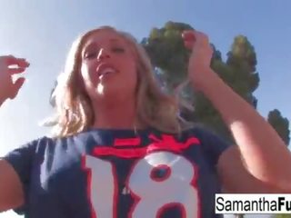 Samantha Saint's BJ makes To A Creampie