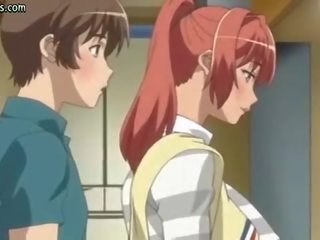 Enchanting anime chick getting pussy laid