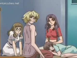 Marvelous tempting busty anime hottie gets her pussy fucked hard show