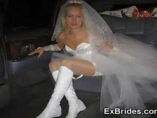 Skutečný tremendous amatér brides!