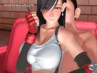 Lustful hentai anime doll gets fucked and fingered