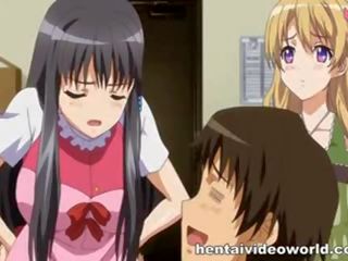 Hentai donker haired in mees baan hentai xxx klem video-